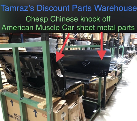 Tamraz's Parts DIscount Warehouse - Naperville, IL. Chinese repops