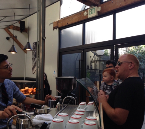 Intelligentsia Coffee - Venice, CA. Hipster barista