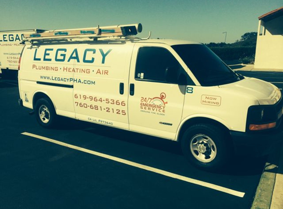 Legacy Plumbing Heating & Air - San Diego, CA