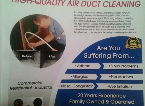 Hy-Quality Air Duct Cleaning - Kansas City, KS