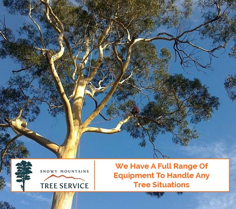 Snowy Mountains Tree Service Pty Limited - Cooma, NSW. We Have A Full Range Of Equipment To Handle Any Tree Situations