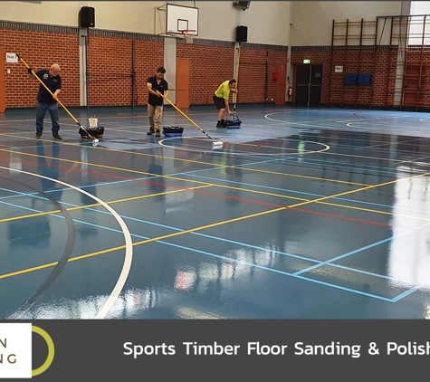 Stanton Flooring - Campsie, NSW. Sports Timber Floor Sanding & Polishing