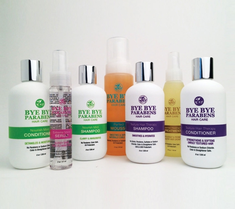 Bye Bye Parabens. Bye Bye Parabens- Natural Curly Hair Products