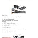 Covert Technologies - Security Control Systems & Monitoring