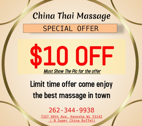 China Thai Massage - Kenosha, WI