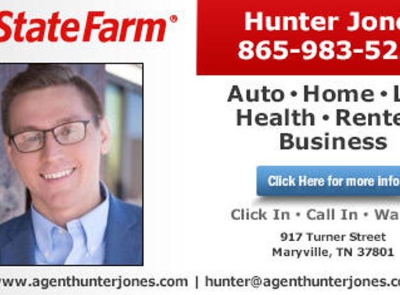 Hunter Jones - State Farm Insurance Agent - Maryville, TN