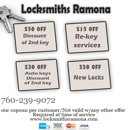 Locksmiths Ramona CA - Locks & Locksmiths