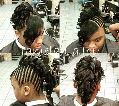 Vice Versa Hair Studio - Irving, TX. Natural Braid Style