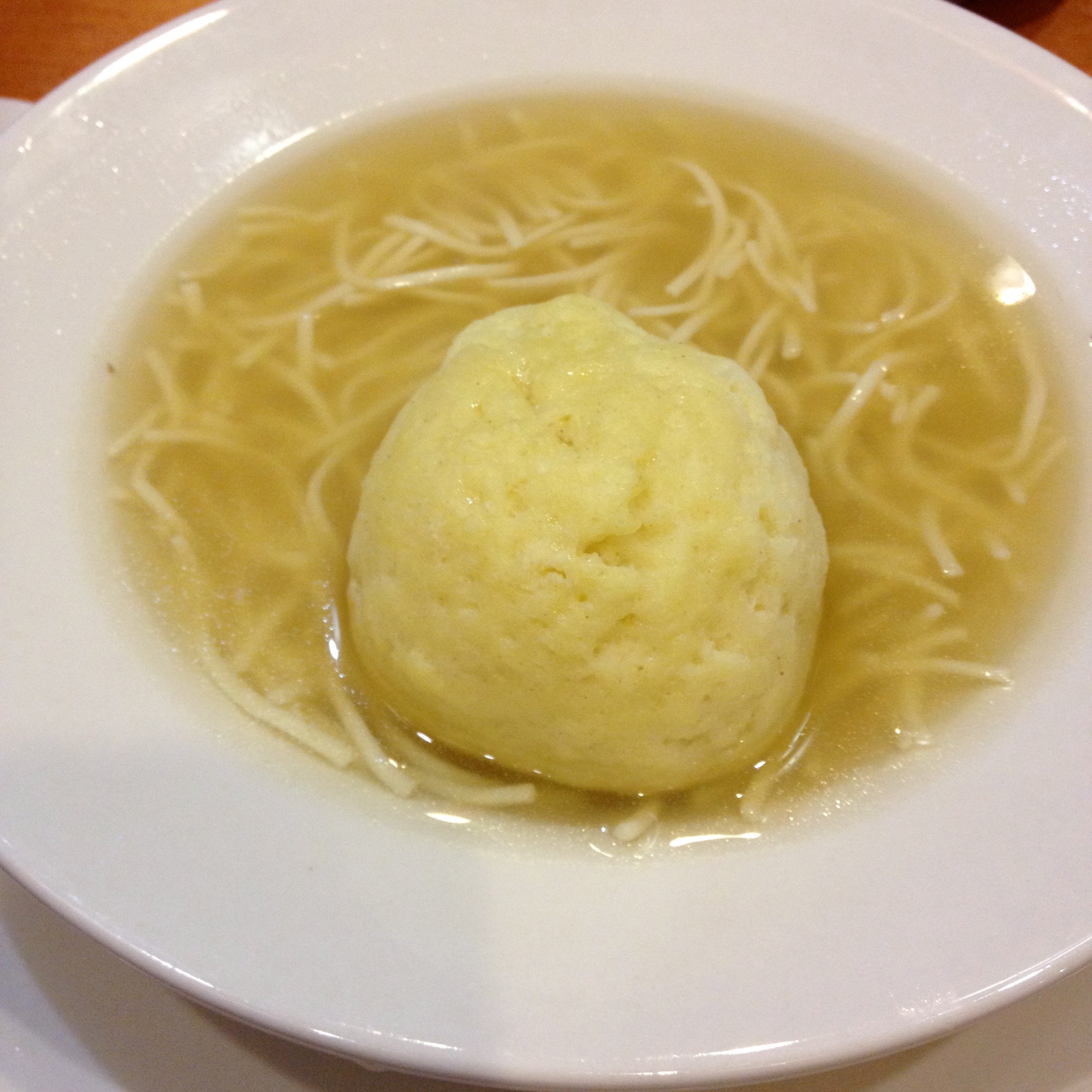 A Taste: Matzoh Ball Soup at Ben's Deli - New York Food Journal