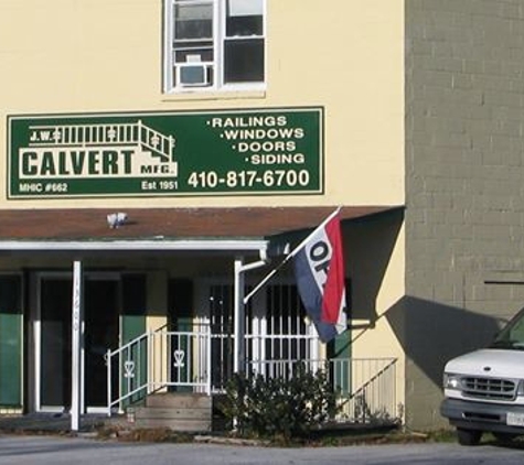 J W Calvert Mfg Co - Baldwin, MD