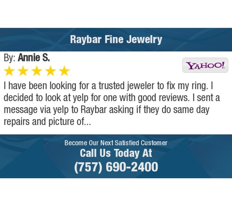 Raybar Fine Jewelry - Virginia Beach, VA