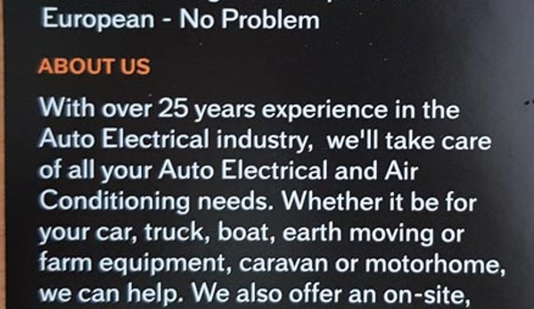Moruya Auto Electrics  Air Conditioning and Batteries - Moruya, NSW