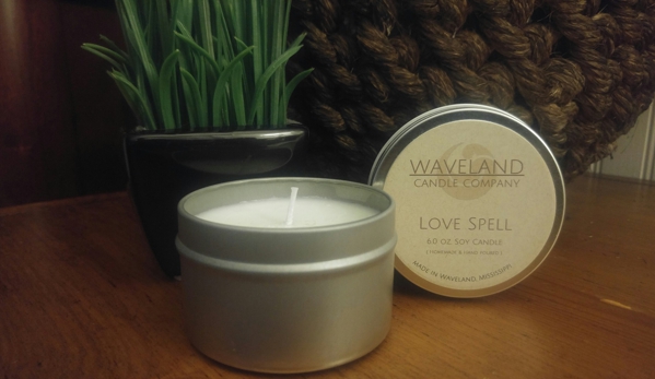 Waveland Candle Company, LLC - Waveland, MS. 6.0 oz. Natural Soy Candle, Travel Tin
