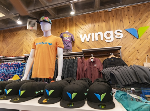 Wings Snowbird Logo Shop - Snowbird, UT