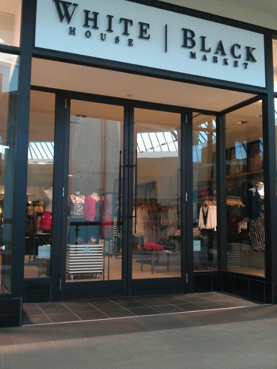 black and white dress store HOUSE MARKET - Updated July 2026 - 1000 Ross Park Mall Dr, Pittsburgh, Pennsylvania - Accessories - Phone Number The white skirt has a lot of elasticity and is length to the floor Black and White Folded Neck