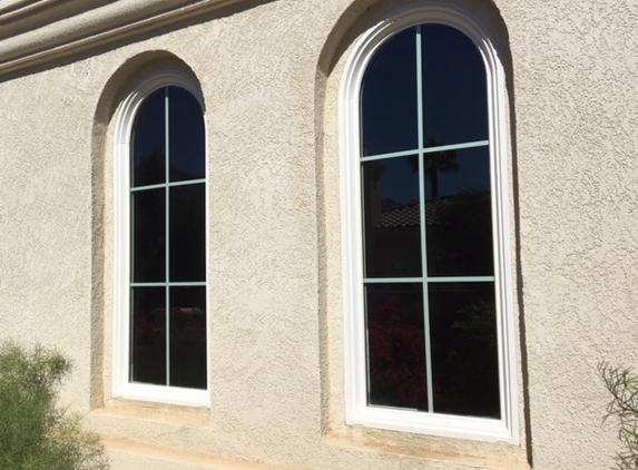 Pristine Cleaning - Palm Desert, CA. I regret not taking a before picture. Clean windows and full removal of hard water stains!