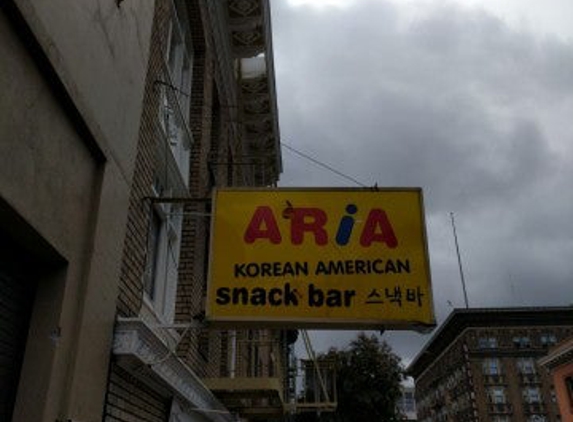 Aria Korean American Snack Bar - San Francisco, CA