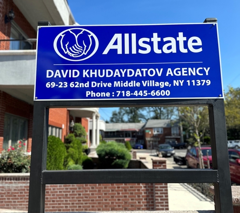 David Khudaydatov: Allstate Insurance - Middle Village, NY