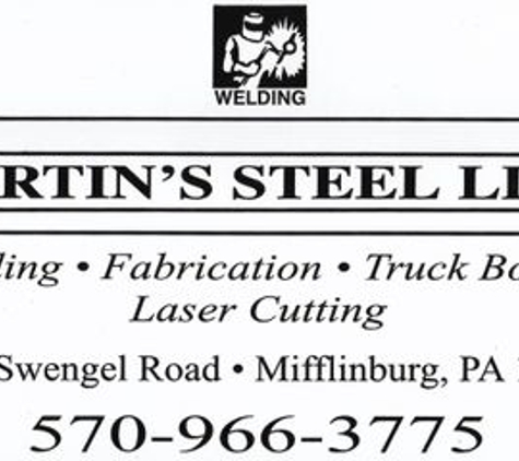 Martin's Steel, LLC. - Mifflinburg, PA