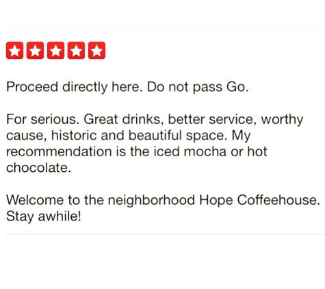 Hope Cafe - Chicago, IL