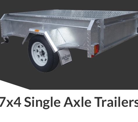 The Galvanised Trailer Company - Dandenong, VIC. 7x4 Single Axle Trailers
