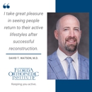 David T. Watson, MD - Physicians & Surgeons, Orthopedics