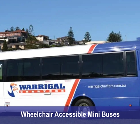 Warrigal Charters - Mount Warrigal, NSW. Wheelchair Accessible Mini Buses