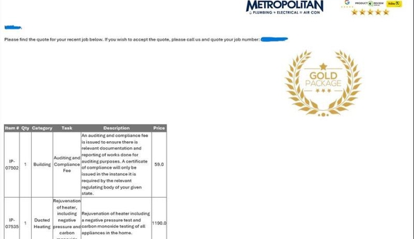 Metropolitan Air Conditioning - Adelaide, SA