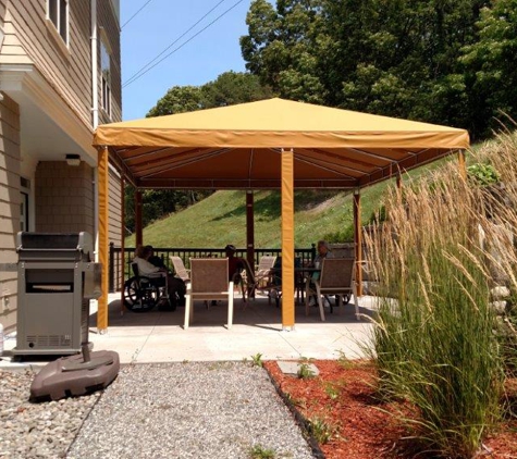 Pease Awning & SunRoom Co. - West Warwick, RI. A-Frame Awning