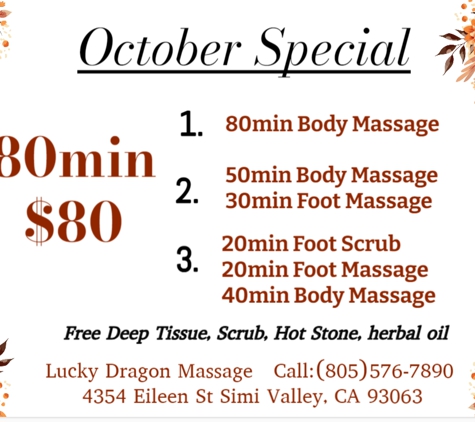 Lucky Dragon Massage - Simi Valley, CA