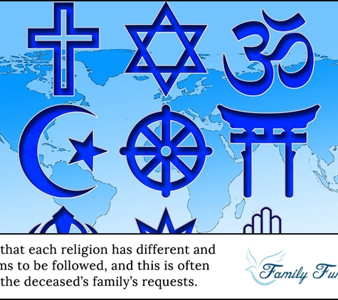 Family Funeral Services - Blacktown, NSW. Recognise That Each Religion Has Different And Precise