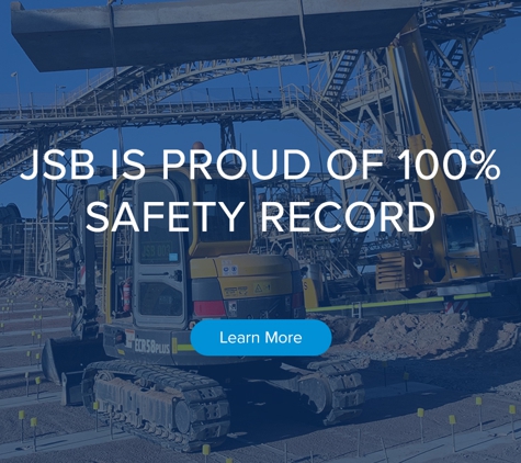 JSB Constructions - Karratha, WA. JSB IS PROUD OF 100% SAFETY RECORD