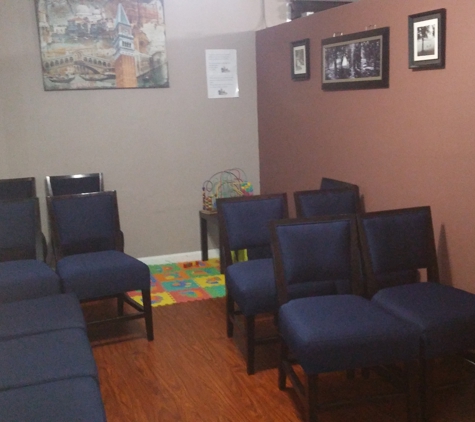 Gonzalez Professional Service - Compton, CA. They offer a comfortable waiting area and small playing corner for the kids.