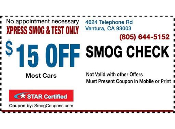 Xpress Smog And Test Only - Ventura, CA