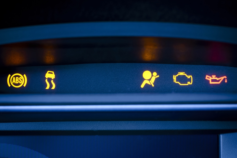 If you see the airbag light on your dashboard, have a mechanic take a look as soon as possible.