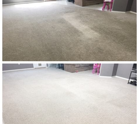 Bulldog Floor Cleaning - Abilene, TX. Before and after