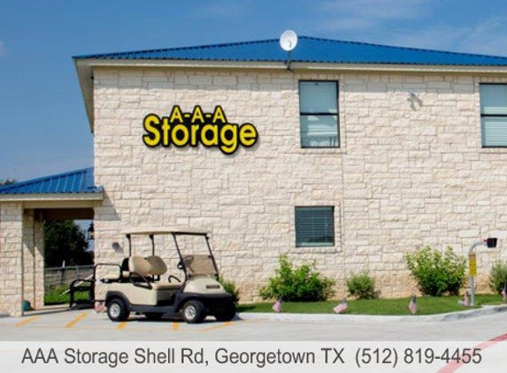 AAA Storage Shell Road - Georgetown, TX