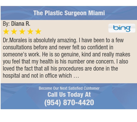 The Plastic Surgeon Miami - Miramar, FL