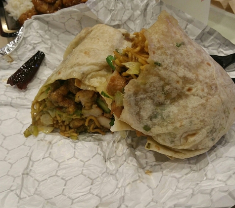 Panda Express - Pasadena, CA. This is the only location with wraps. They're actually really good and worth a try.