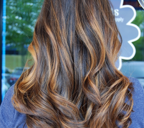 Karma Salon & Spa - Buford, GA. Caramel Balayage! SO pretty!