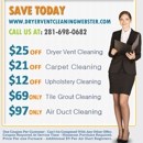Dryer Vent Cleaning Webster TX - Dryer Vent Cleaning