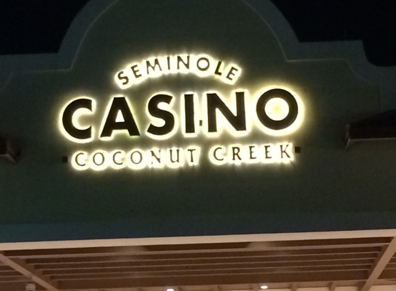 Coconut Creek Casino - Coconut Creek, FL. Night view.