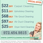 Richardson TX Carpet Cleaning