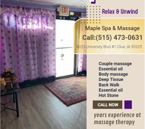 Maple Spa & Massage - Clive, IA