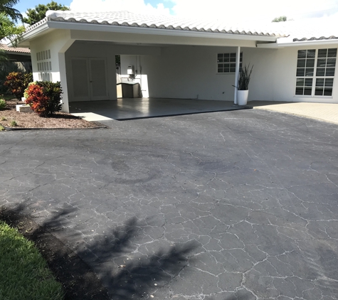 Walaschek Sealcoatin & Asphalt Paving - Plantation, FL. Before