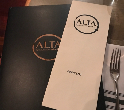 Alta Restaurant & Wine Bar - Lenox, MA