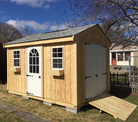 Statewide Shed Co - East Freetown, MA. 8x10 T1-11 (6 pitch)