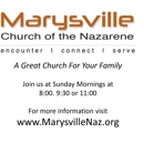 Marysville Church of the Nazarene - Church of the Nazarene
