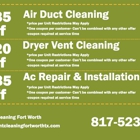 Dryer Vent Cleaning Fort Worth