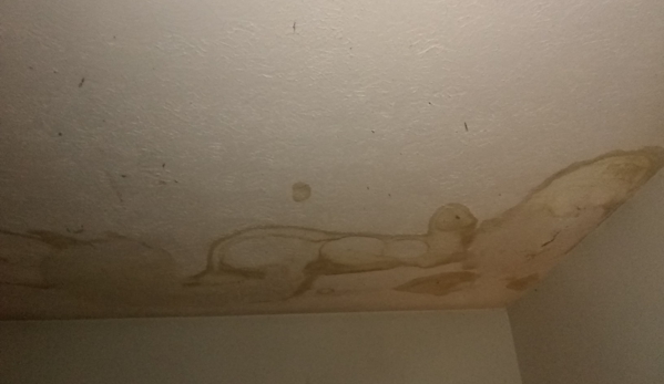 Bud's Handyman Service - Winchester, VA. old drywall after a leaky  roof
